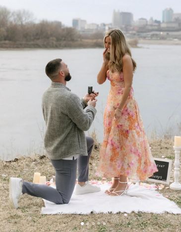 Bre Newcomer got engaged to her boyfriend Skylar Thompson in March 2024